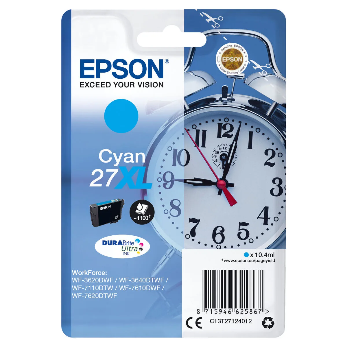 Cartouche d encre originale epson c13t27124022 cyan 1 unite s773282195. Avec Diaytar, faites le plein d'idées et de produits ingénieux pour toutes les pièces de votre maison et tous les aspects de votre vie