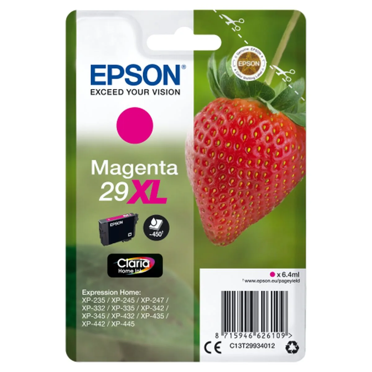 Cartouche d encre originale epson c13t29934010 magenta m050612275. Notre équipe Diaytar parcourt le globe pour vous dénicher les produits généraux et électroniques les plus prometteurs
