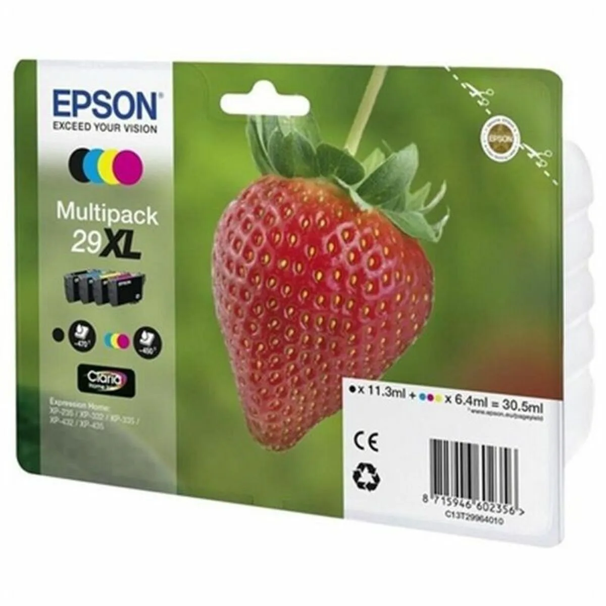 Cartouche d encre originale epson c13t29964022 multicouleur s773285217. Diaytar ne stocke pas des produits, il collectionne des pièces uniques pour enrichir votre quotidien.