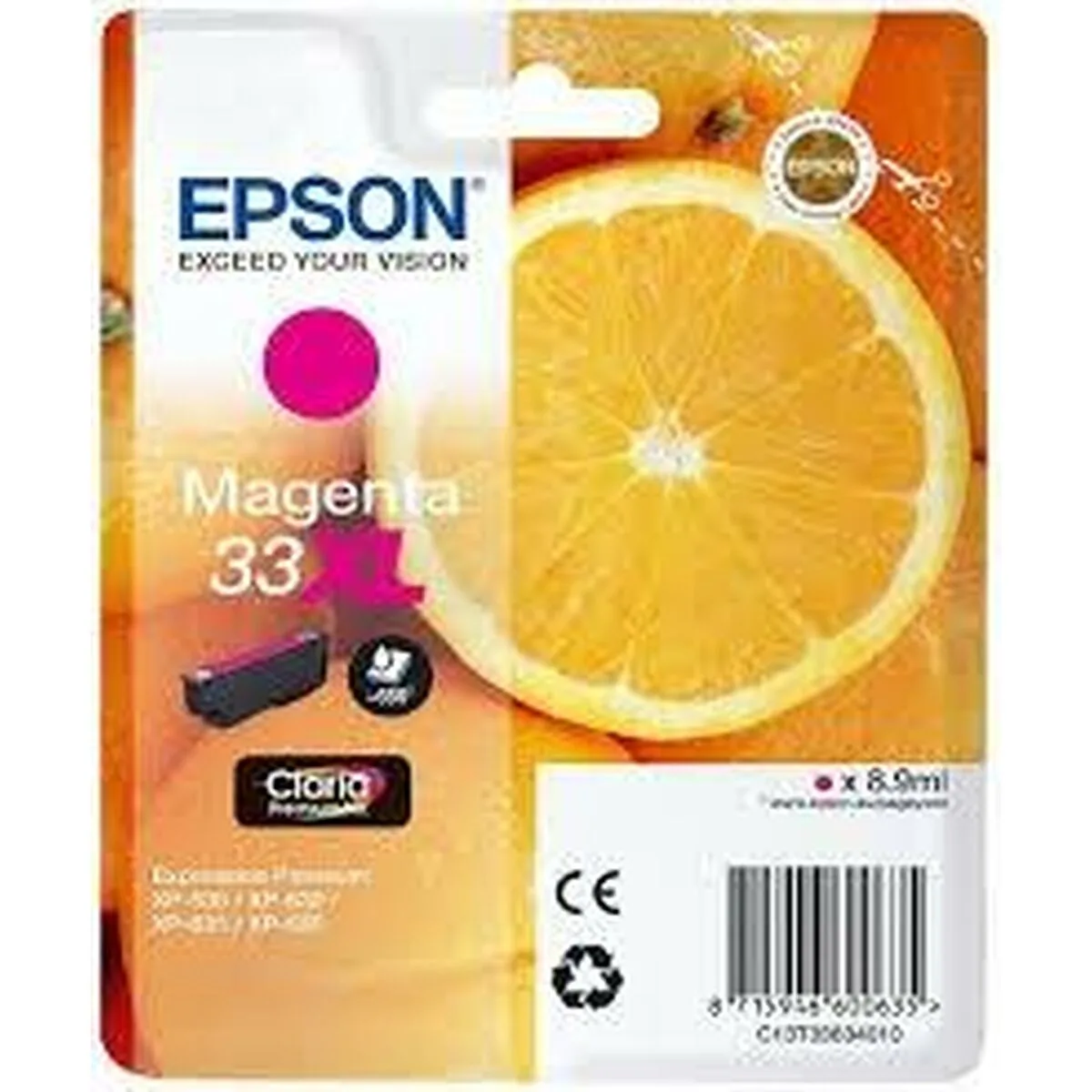 Cartouche d encre originale epson c13t33634010 magenta s840545450. Exprimez votre personnalité avec les accessoires tendance de Diaytar.