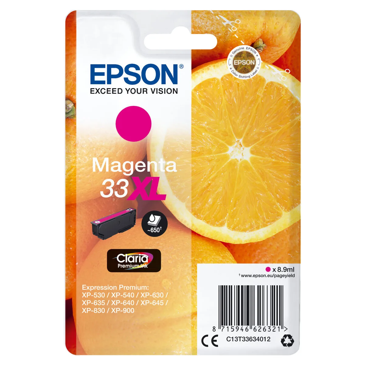 Cartouche d encre originale epson c13t33634010 rouge magenta m050615223. Diaytar opère une veille constante pour vous offrir l'élite des produits généraux, électroniques et maison.