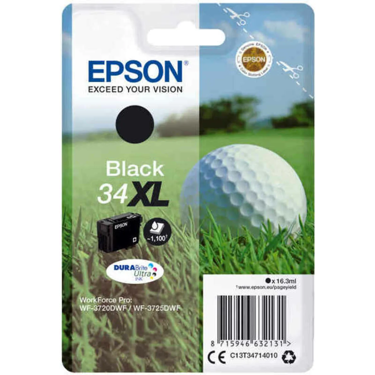Cartouche d encre originale epson c13t34714010 noir m050616427. Nous sélectionnons pour Diaytar des produits qui ont une histoire, une âme, et qui sauront trouver une place dans la vôtre.