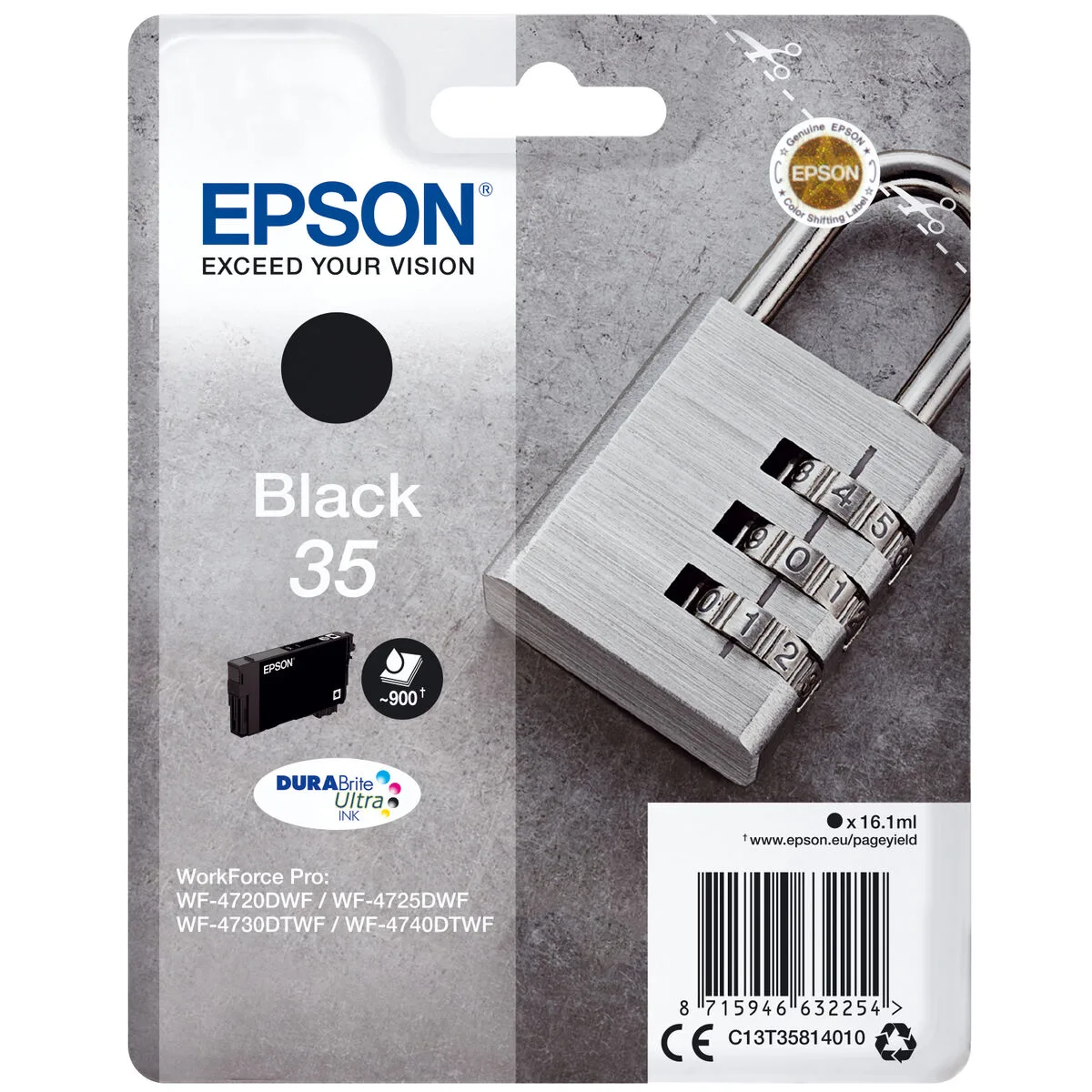 Cartouche d encre originale epson c13t35814010 16 1 ml noir m050617479. Diaytar, c'est la promesse tenue d'un e-commerce où l'émerveillement devant un produit simple est encore possible.