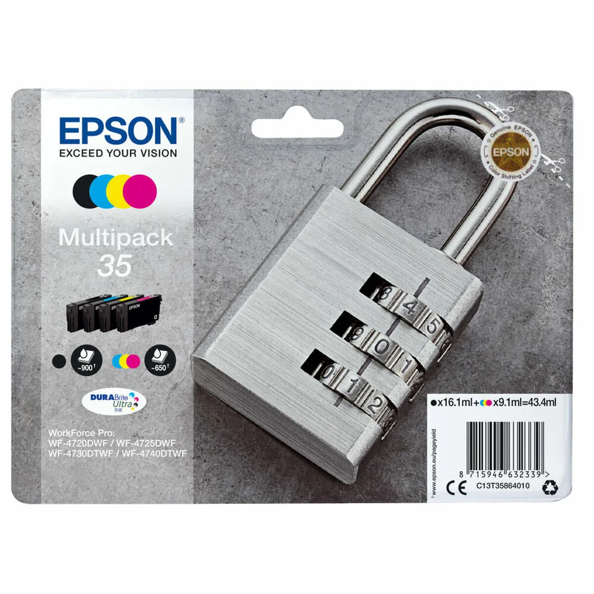 Cartouche d encre originale epson c13t35864010 multicouleur m050618225. Avec Diaytar, faites de chaque achat en ligne une découverte et de chaque produit un ajout valuable à votre univers