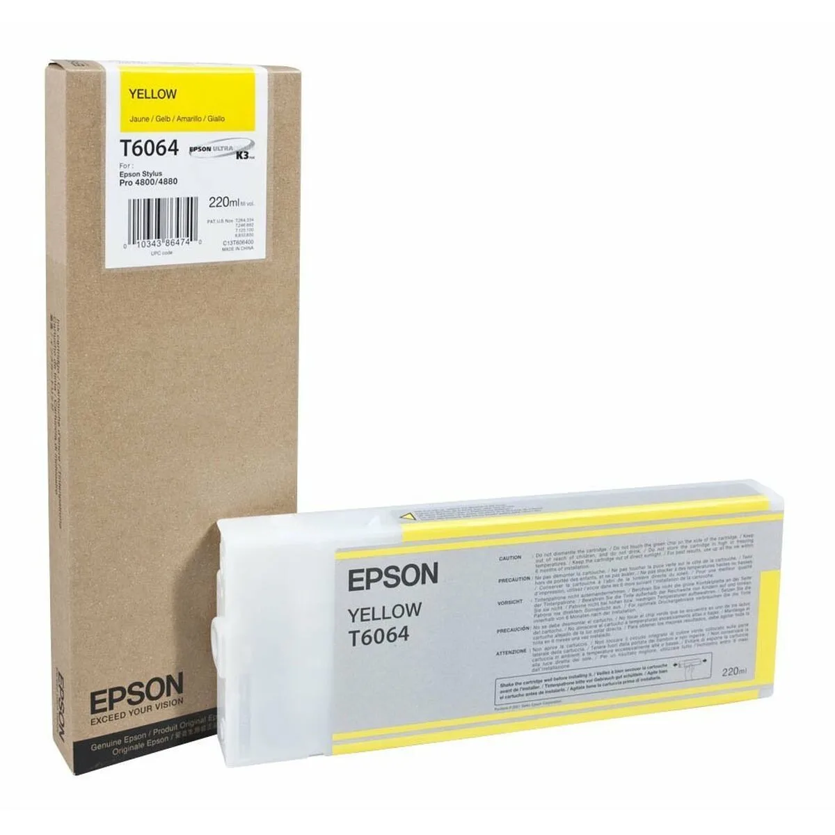Cartouche d encre originale epson c13t606400 jaune m050644188. Diaytar, c'est la certitude de dénicher la perle rare, qu'il s'agisse d'un produit électronique de pointe ou d'un accessoire tendance