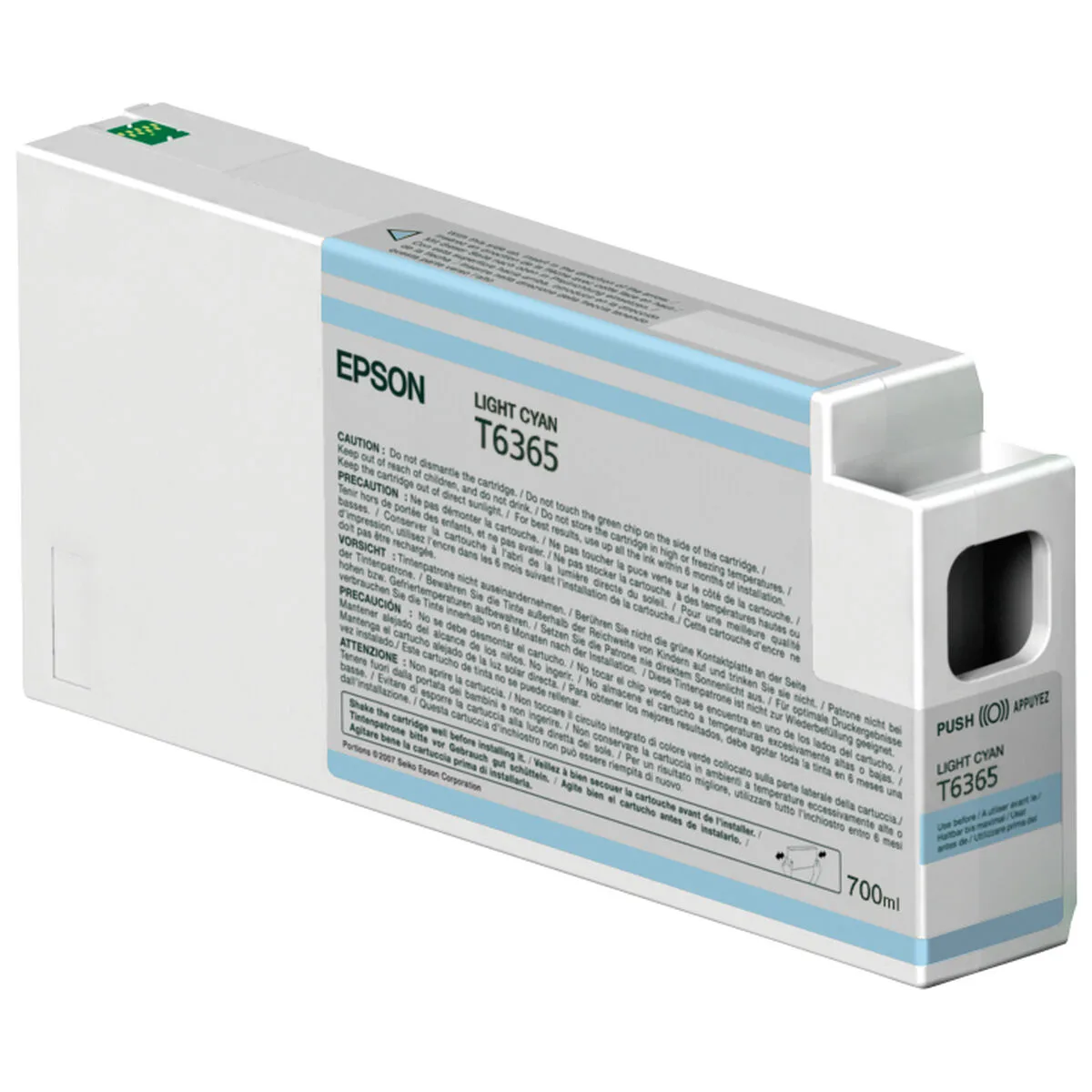 Cartouche d encre originale epson c13t636500 cyan m050646451. Chez Diaytar, chaque détail compte pour votre satisfaction totale.