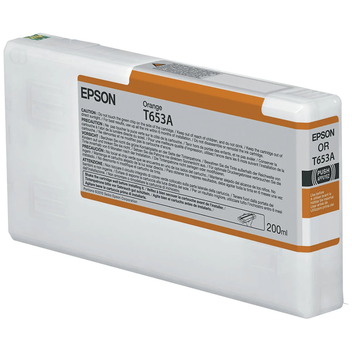 Cartouche d encre originale epson c13t653a00 jaune orange m050648963. Diaytar, c'est le manifeste d'un shopping plus intelligent, plus rapide, et résolument plus gratifiant.