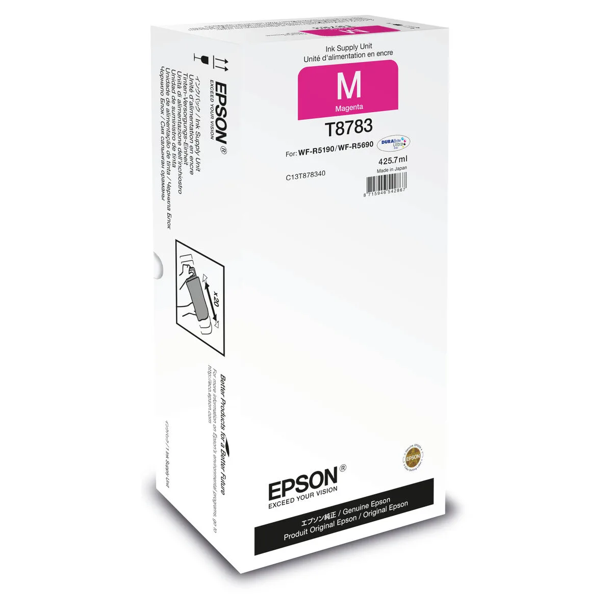 Cartouche d encre originale epson c13t878340 magenta m050678039. Avec Diaytar, faites le plein d'idées et de produits ingénieux pour toutes les pièces de votre maison et tous les aspects de votre vie