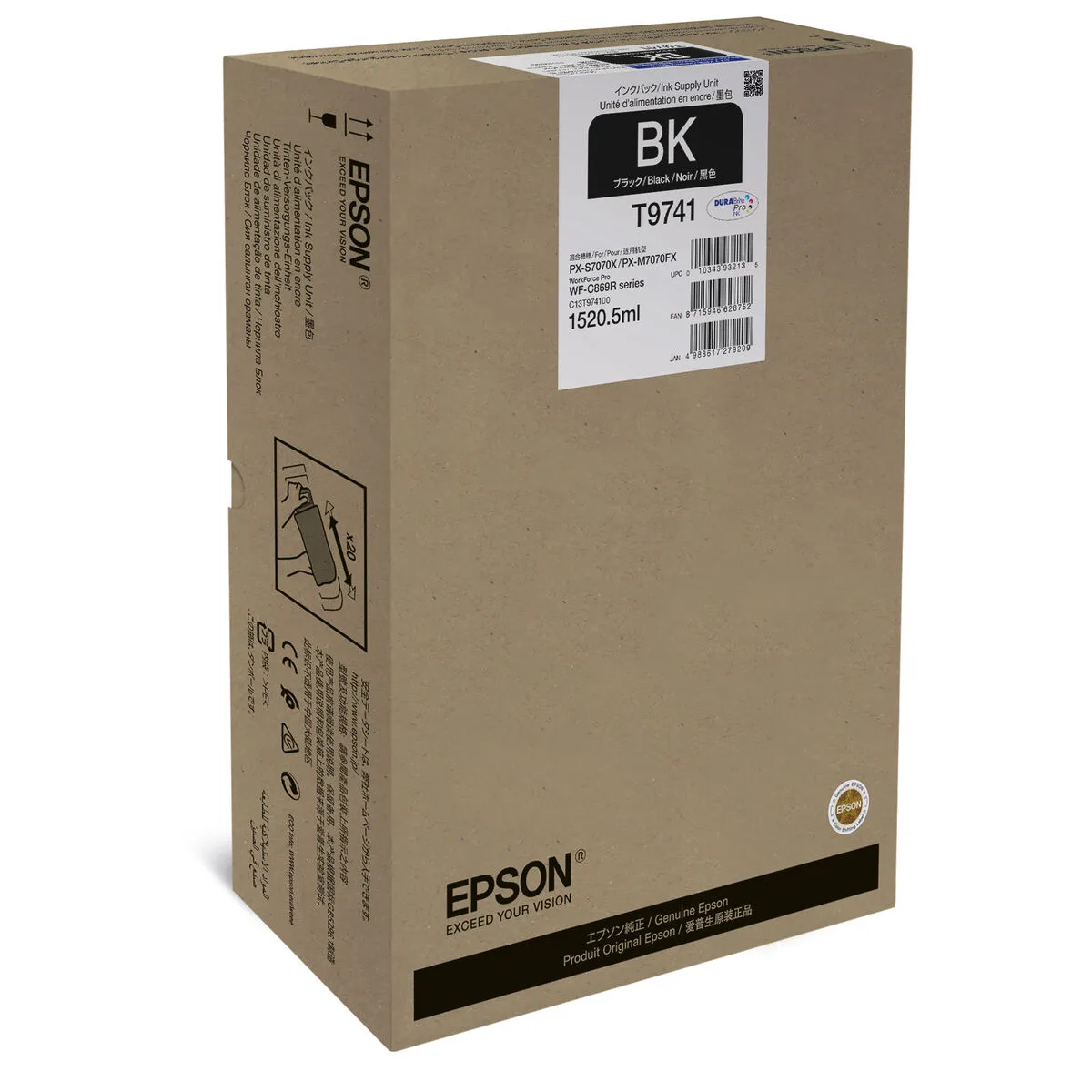 Cartouche d encre originale epson c13t974100 noir m050679397. Diaytar, c'est la certitude de faire un choix judicieux. Chaque produit dans notre catalogue a passé nos tests exigeants.