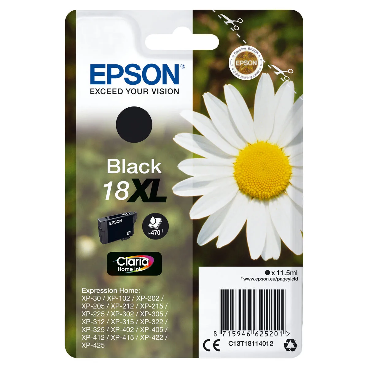Cartouche d encre originale epson cartucho 18xl negro blanc noir m050603255. Diaytar, c'est le manifeste d'un shopping plus intelligent, plus rapide, et résolument plus gratifiant.