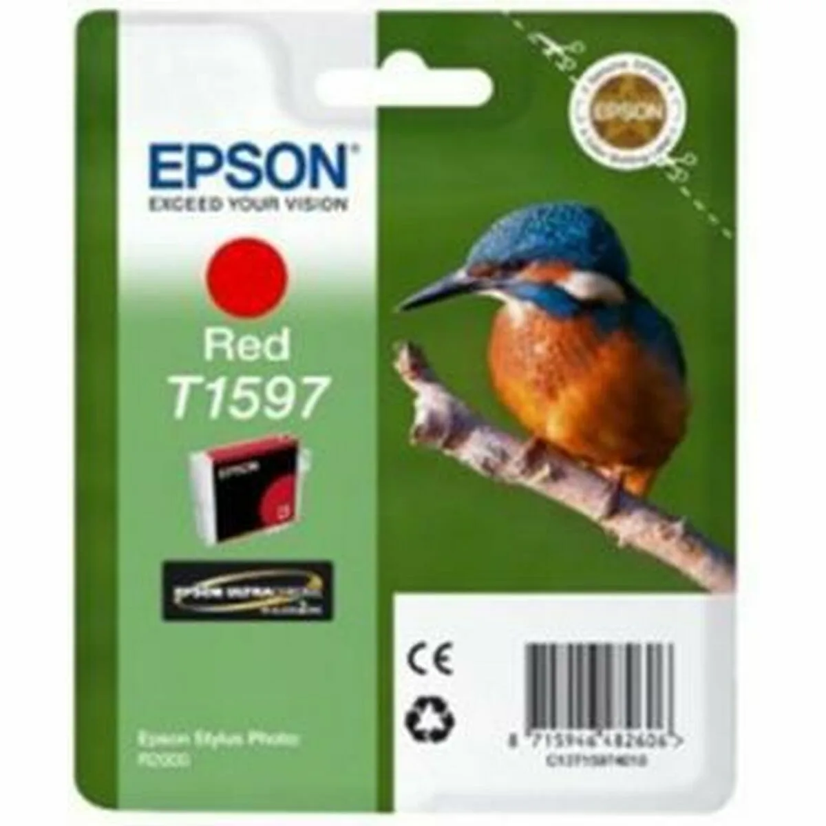 Cartouche d encre originale epson cartucho t1597 rojo rouge m050600052. Notre ambition pour Diaytar : devenir le réflexe numéro 1 lorsque vous pensez 'produit génial'.