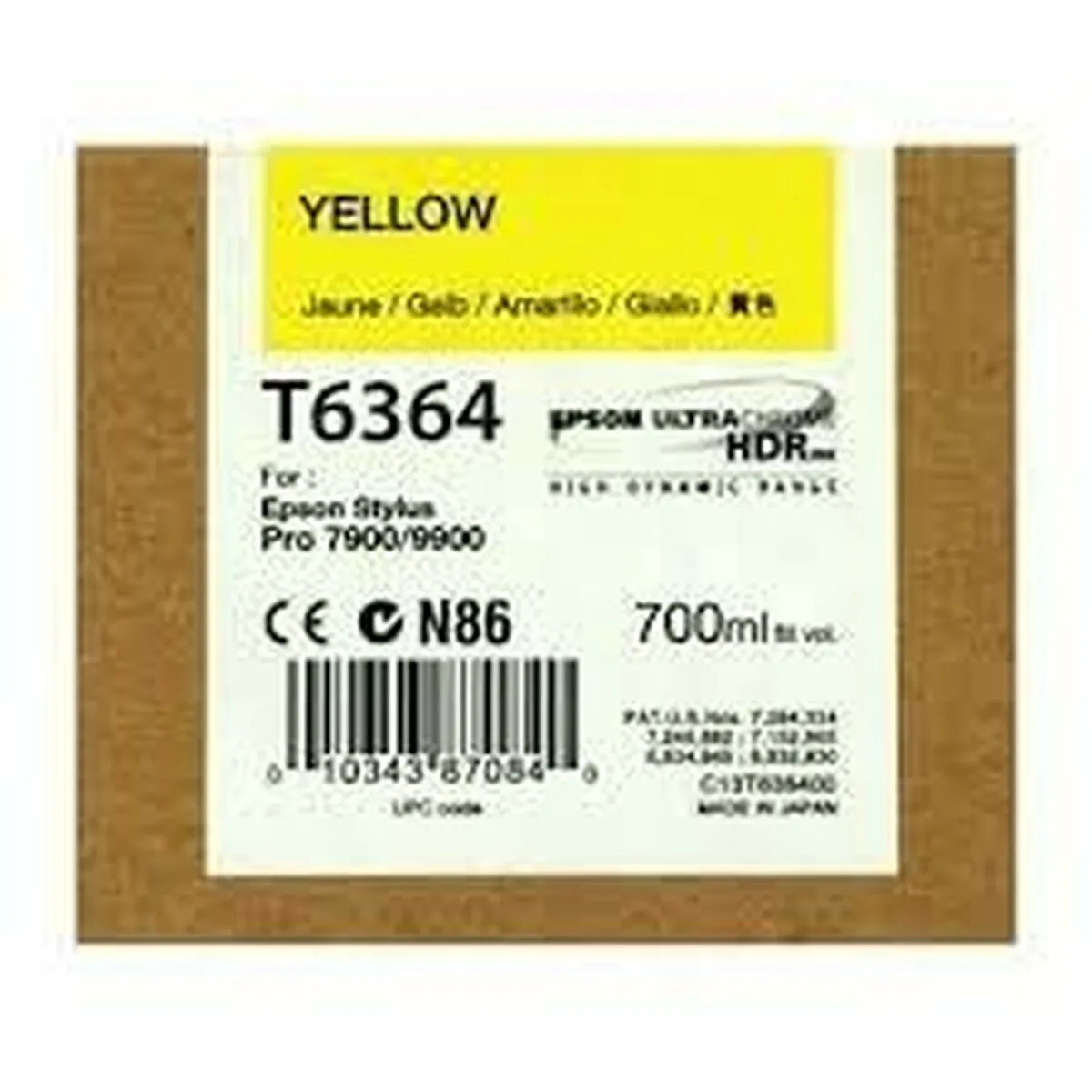 Cartouche d encre originale epson cartucho t636400 amarillo jaune m050646340. Avec Diaytar, faites le plein d'idées et de produits ingénieux pour toutes les pièces de votre maison et tous les aspects de votre vie