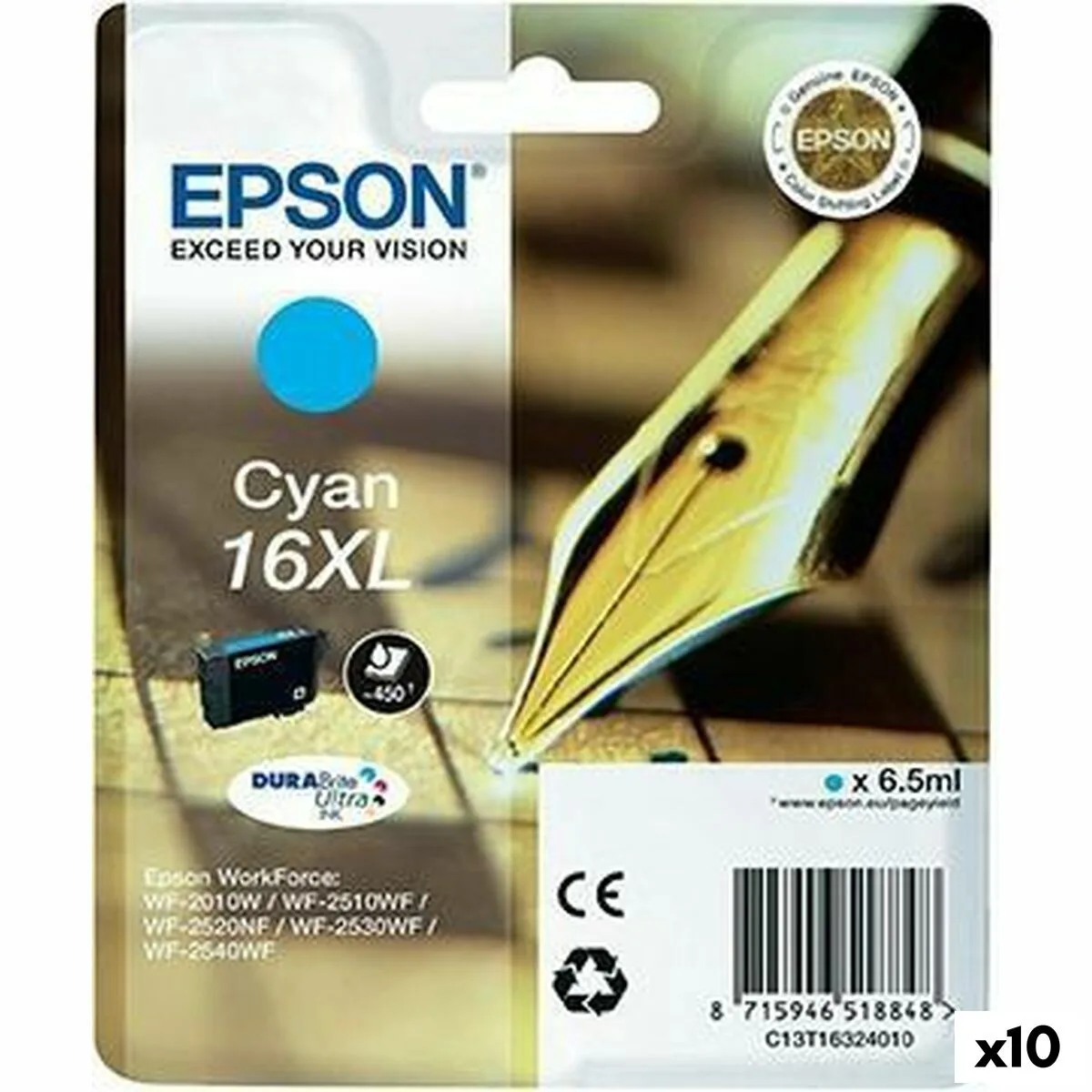 Cartouche d encre originale epson durabrite ultra ink no16xl cyan 10 unites s843545312. Diaytar, le curateur de votre style de vie moderne, à travers une offre généraliste constamment renouvelée et actualisée