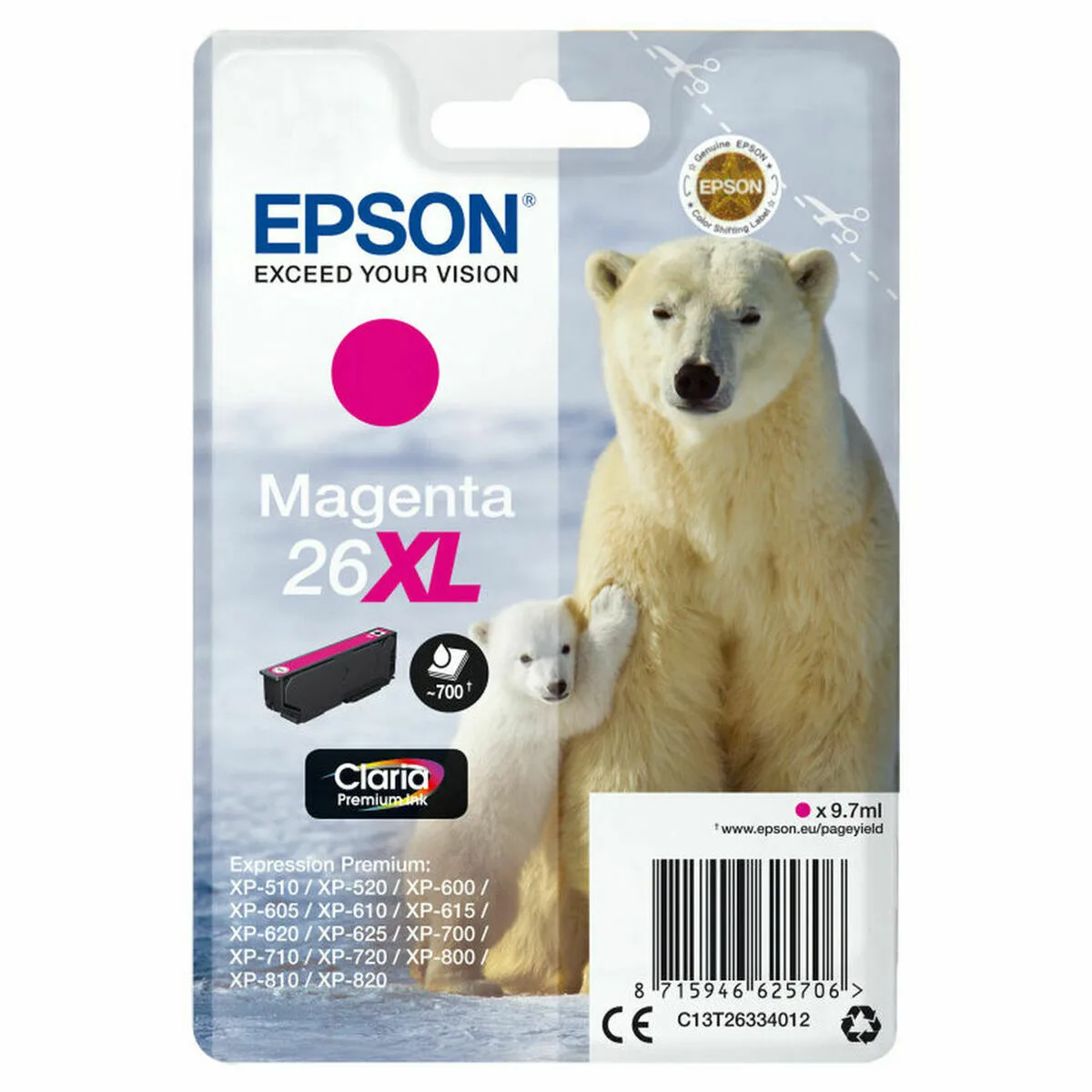 Cartouche d encre originale epson ep62570 magenta m050607694. Rejoignez la communauté Diaytar et vivez une expérience shopping unique.