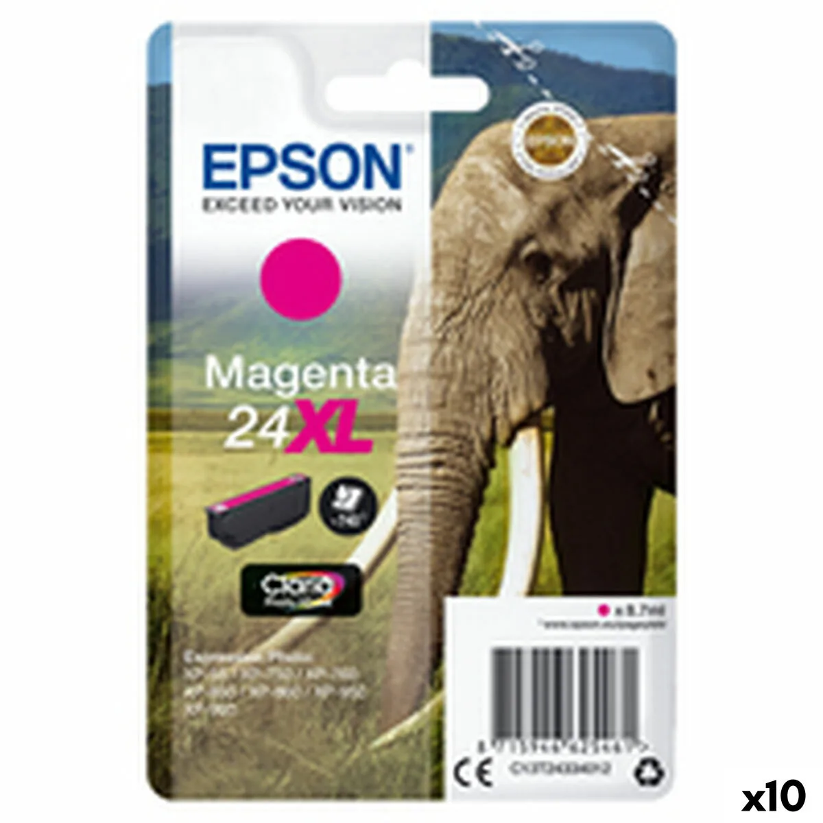 Cartouche d encre originale epson expression photo xp 950 24xl magenta 10 unites s843928412. Nous avons bâti Diaytar sur la conviction qu'un produit génial n'a pas de prix, mais devrait avoir un prix accessible.