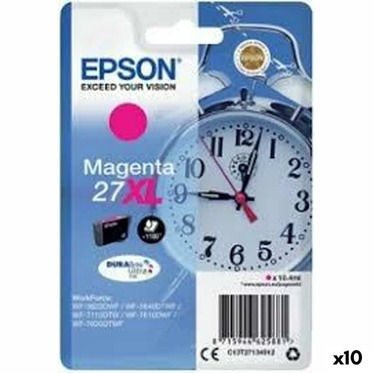 Cartouche d encre originale epson magenta 10 unites s843692257. Notre mantra chez Diaytar : un produit, un sourire. Nous mesurons notre succès à votre satisfaction instantanée.