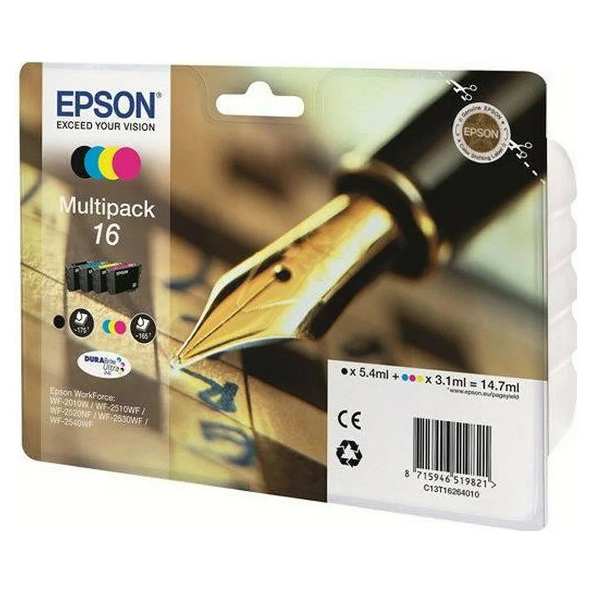 Cartouche d encre originale epson multipack 16 noir m050601125. Nous avons bâti Diaytar sur une idée simple : vous méritez le meilleur des produits, sans avoir à chercher pendant des heures.