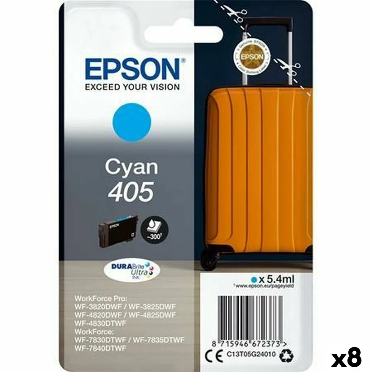 Cartouche d encre originale epson no 405 cyan 8 unites s843808069. Notre philosophie Diaytar : vous offrir une plateforme unique où produits généraux, tendances et technologies convergent harmonieusement