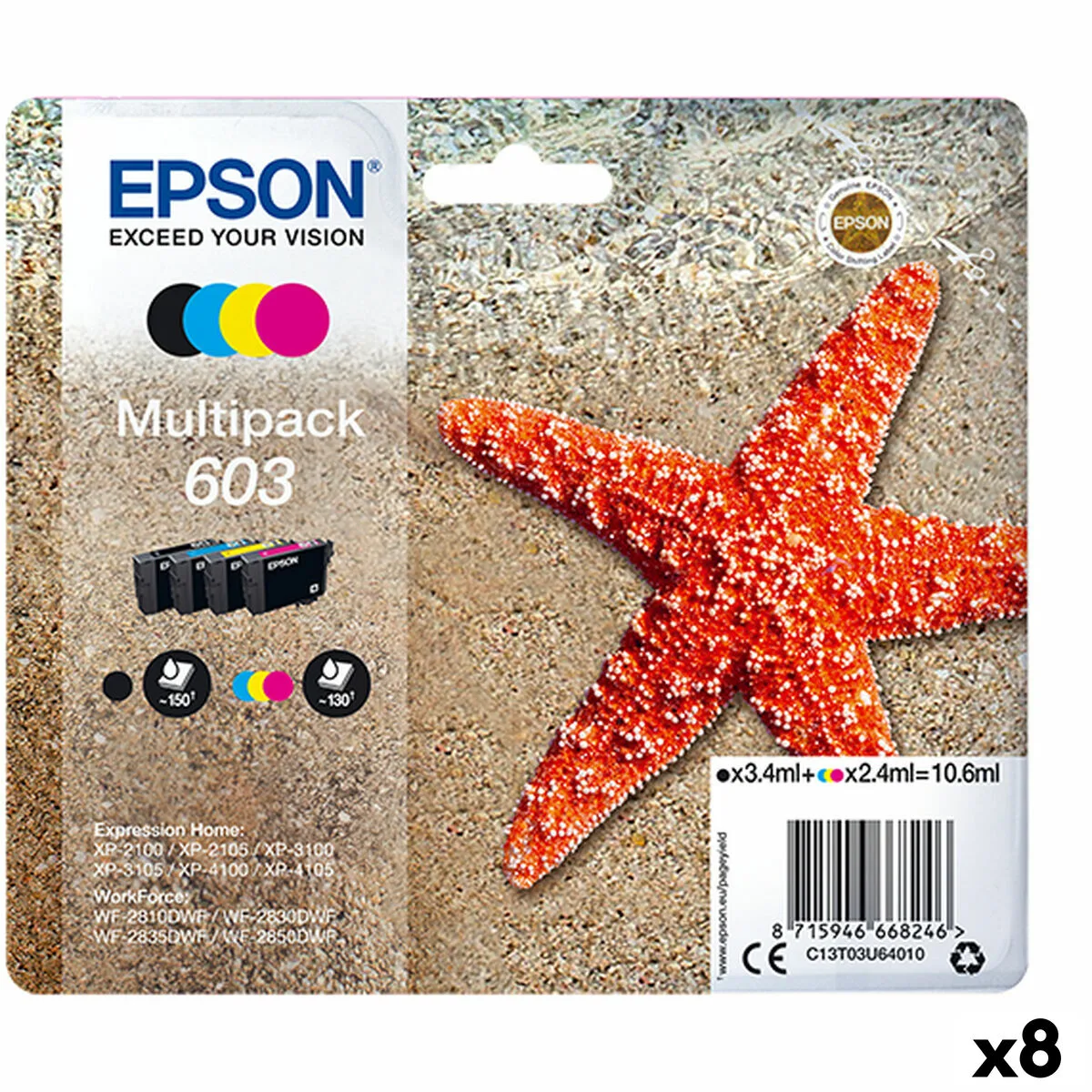 Cartouche d encre originale epson no 603 noir cyan magenta jaune s843088470. Laissez-vous guider par Diaytar à travers la jungle des produits pour dénicher ceux qui méritent vraiment votre attention