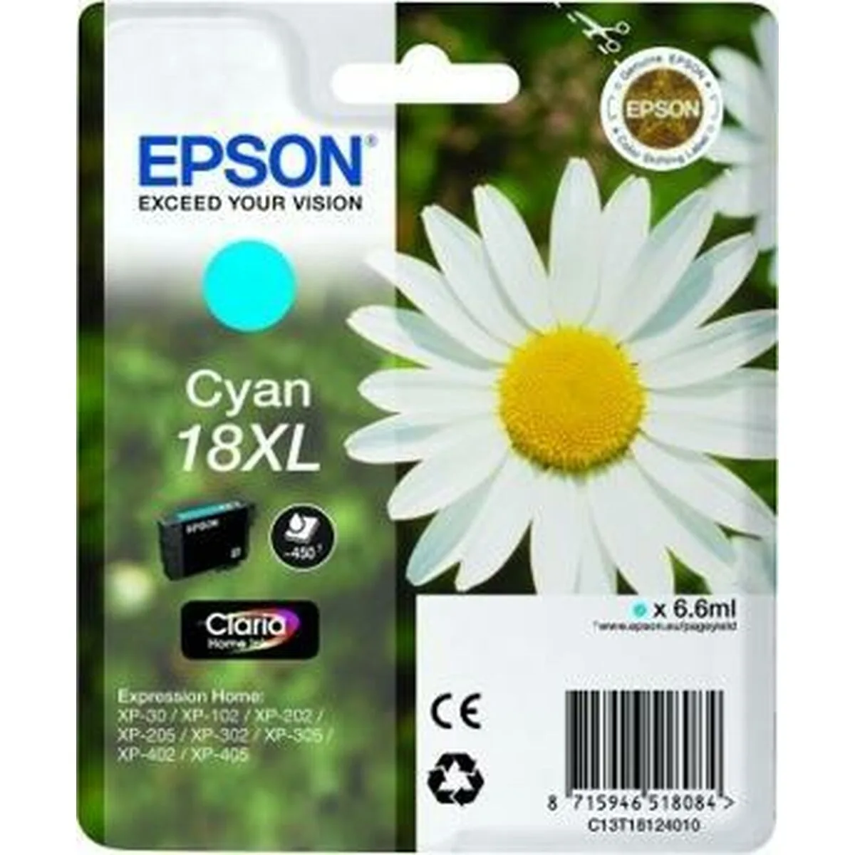 Cartouche d encre originale epson no18xl cyan 10 unites 1 unite s843808826. Notre équipe chez Diaytar est votre équipe de choc, dévouée à débusquer les produits qui méritent votre attention.