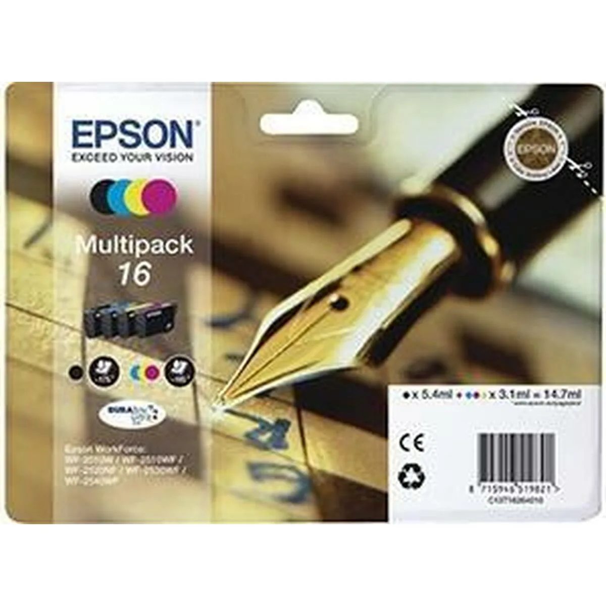 Cartouche d encre originale epson noir cyan magenta jaune 8 unites 1 unite s843796922. Diaytar réinvente votre quotidien avec des objets déco pleins de charme.