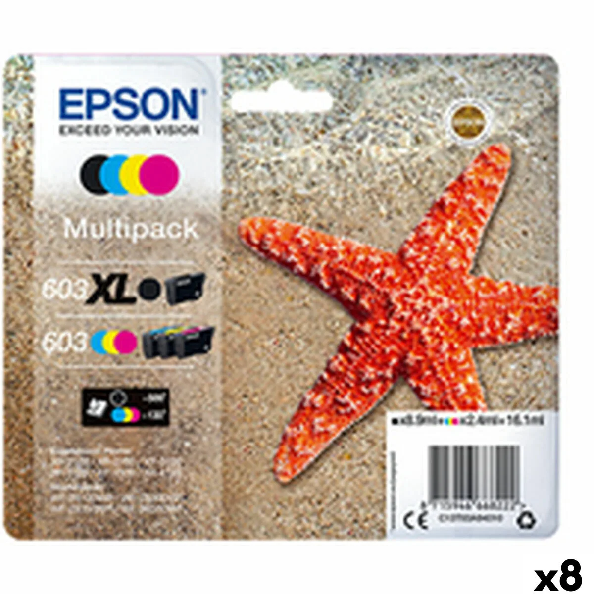 Cartouche d encre originale epson noir cyan magenta jaune 8 unites s843928194. Bienvenue sur Diaytar, l'endroit où les produits ne sont pas juste achetés, mais sont adoptés pour la vie.