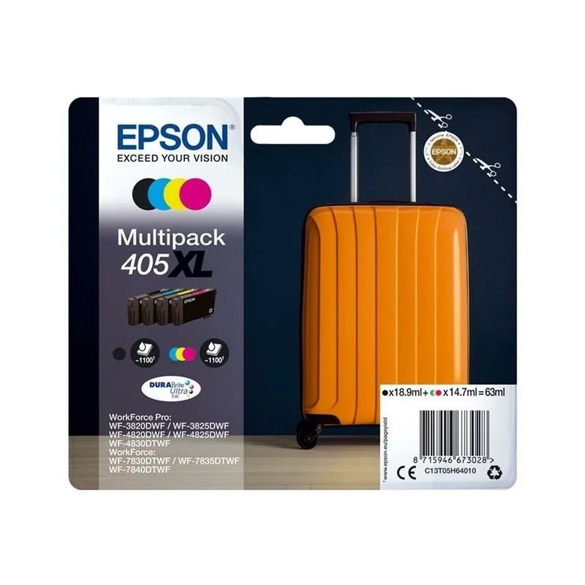Cartouche d encre originale epson noir cyan magenta jaune s843386064. Osez l'originalité avec les créations mode exclusives de Diaytar.