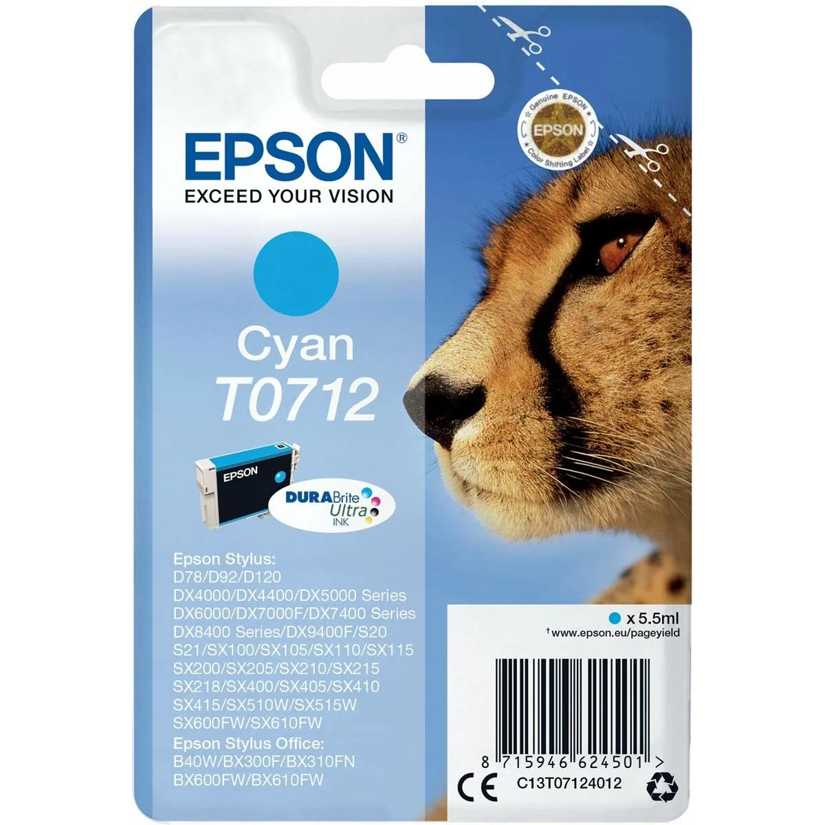 Cartouche d encre originale epson stylus d 78 92 120 dx 4000 5000 6000 7000f cyan 10 unites s843693532. Chez Diaytar, nous ne vendons pas que des produits, nous proposons des solutions, du rêve et un peu de magie au quotidien