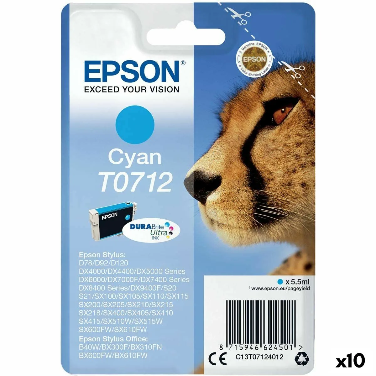 Cartouche d encre originale epson stylus d 78 92 120 dx 4000 5000 6000 7000f cyan 10 unites s843693576. Diaytar, c'est la vitrine permanente des innovations produits qui vont faire parler d'elles dans les mois à venir.