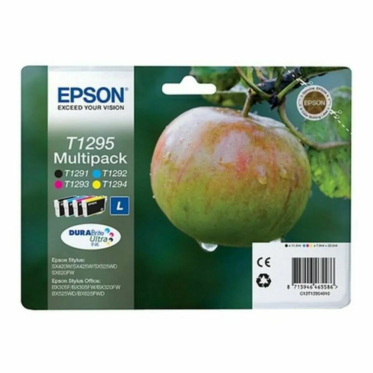 Cartouche d encre originale epson t1295 noir m050597378. Pour les esprits curieux et exigeants, Diaytar est la source intarissable de produits rares et ingénieux.
