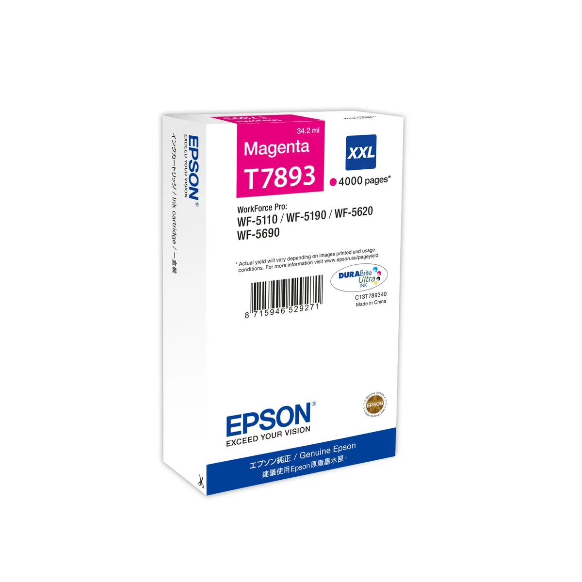 Cartouche d encre originale epson t789340 magenta m050693419. Diaytar, c'est le cocktail parfait entre l'esprit start-up et l'expertise d'un grand commerçant généraliste.
