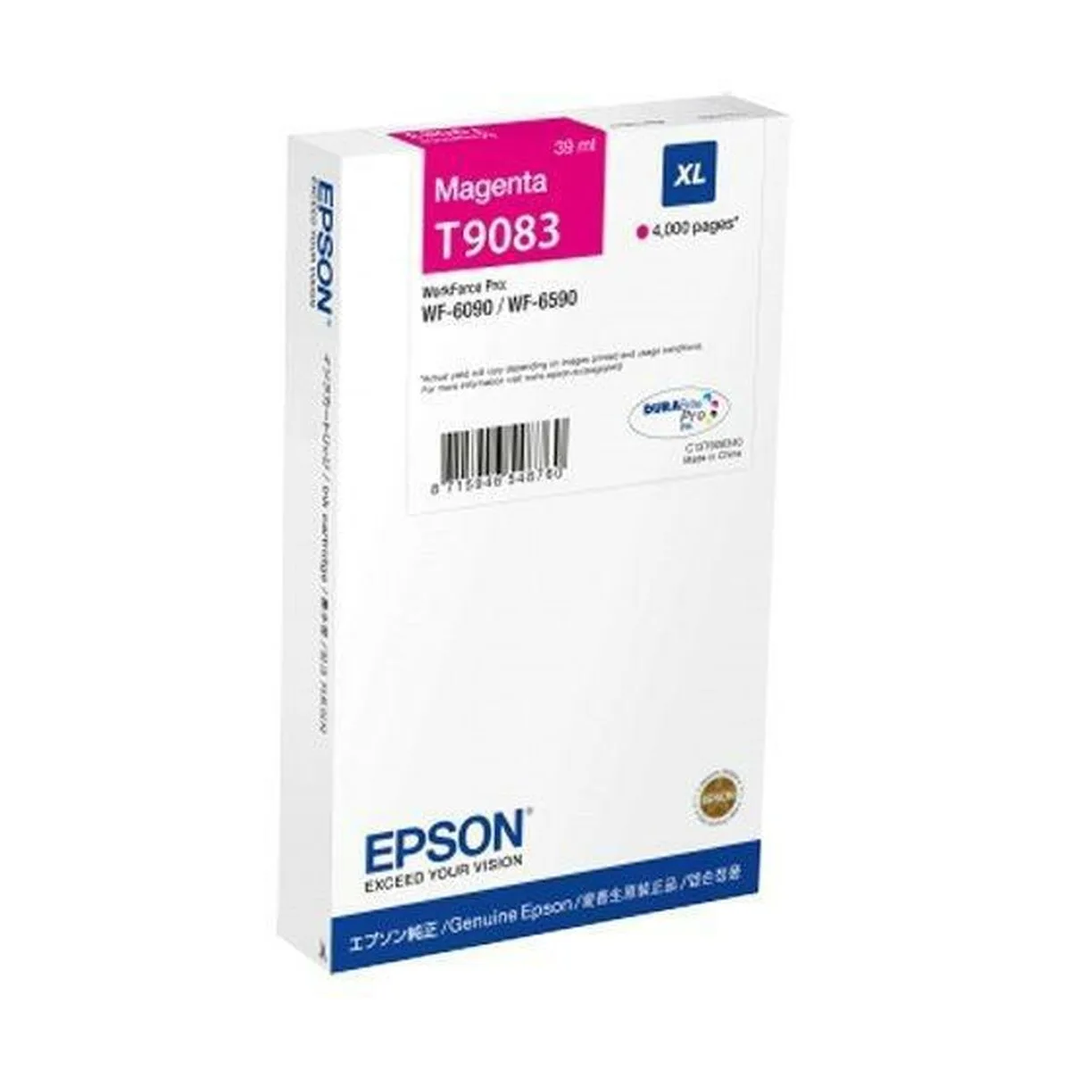Cartouche d encre originale epson t9083 magenta s840575670. Chez Diaytar, nous célébrons la singularité de chaque produit, qu'il s'agisse d'un gadget tech ou d'un ustensile maison