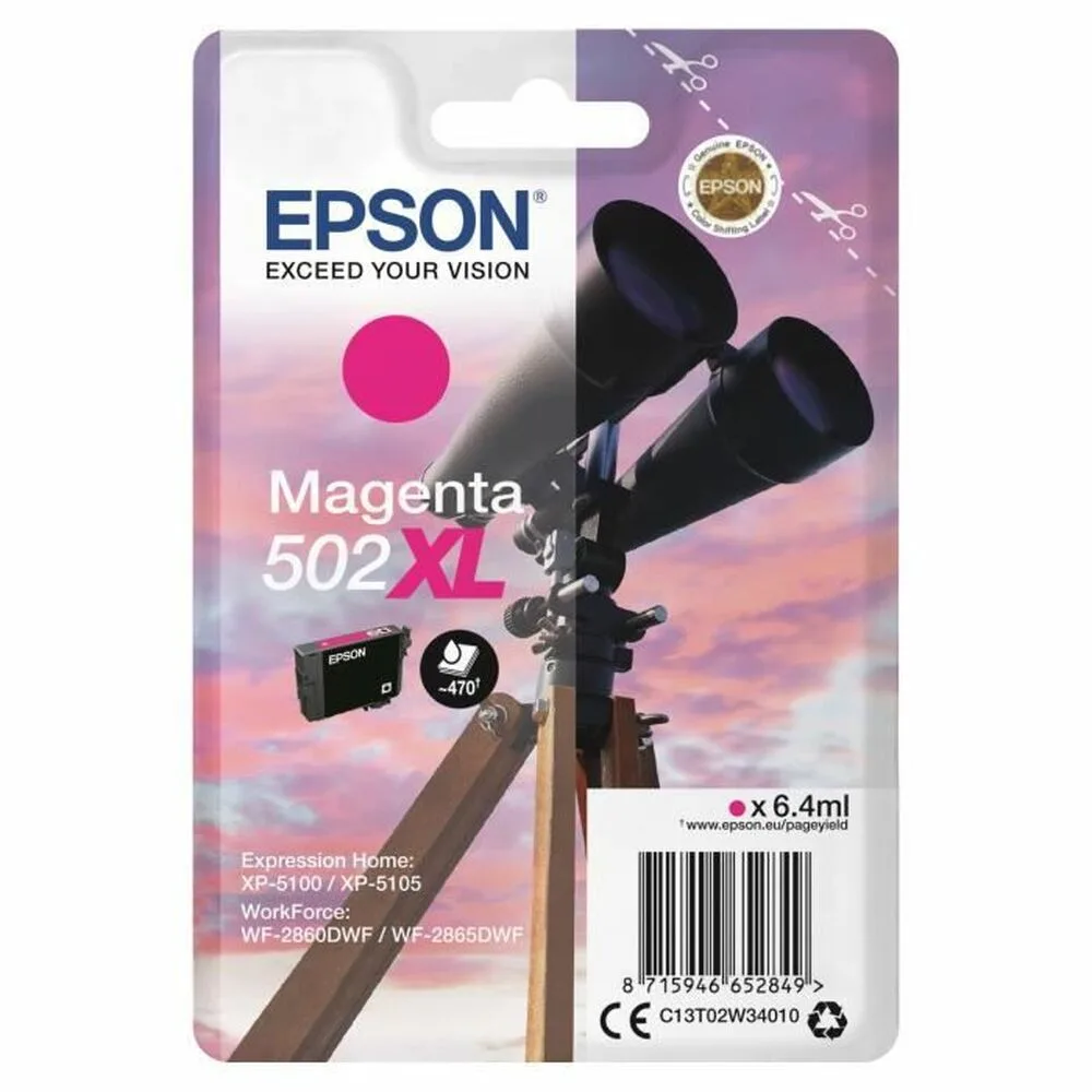 Cartouche d encre originale epson twin xl 502 magenta s713431123. Nous avons infusé Diaytar avec une dose massive de passion pour le produit. Contagieux : vous allez l'attraper.