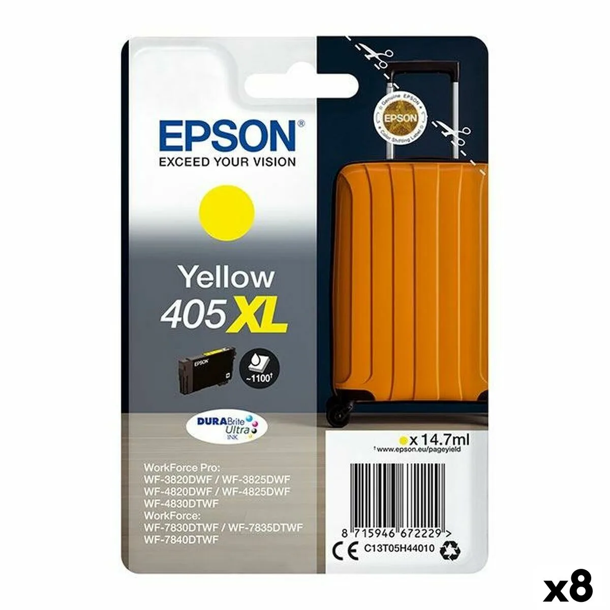 Cartouche d encre originale epson wf 3820dwf 3825dwf 4820dwf 4825dwf 4830dwf wf 7830dtwf 7835dtwf 7840dtwf jaune 8 unite s843788756. Notre équipe Diaytar parcourt le globe pour vous dénicher les produits généraux et électroniques les plus prometteurs