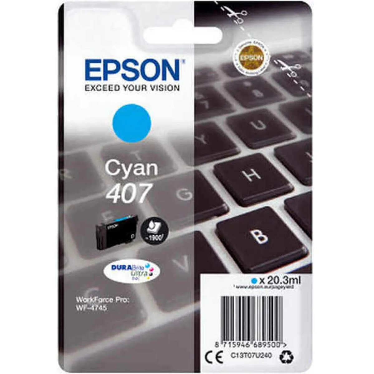 Cartouche d encre originale epson wf 4745 cyan m050688458. Avec Diaytar, profitez d'une sélection généraliste qui a du caractère et qui reflète les aspirations de notre époque