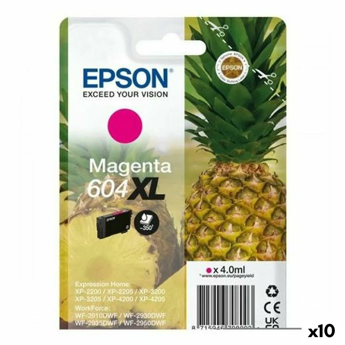 Cartouche d encre originale epson xp 2200 wf 2910dwf 604xl magenta 10 unites s843574157. Diaytar cultive l'art du bien-être à travers ses produits soigneusement choisis.