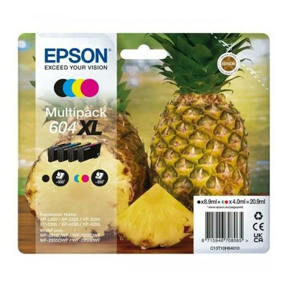 Cartouche d encre originale epson xp 2200 wf 2910dwf 604xl noir cyan magenta jaune 8 unites s843574348. Notre mission : éradiquer le superflu pour ne vous proposer que l'essentiel... mais en beaucoup plus stylé. Bienvenue chez Diaytar.