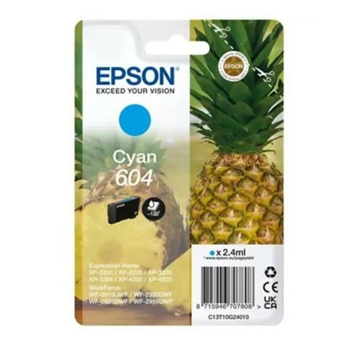 Cartouche d encre originale epson xp 2200 wf 2910dwf cyan 10 unites s843757013. Diaytar, c'est la certitude de faire un choix judicieux. Chaque produit dans notre catalogue a passé nos tests exigeants.