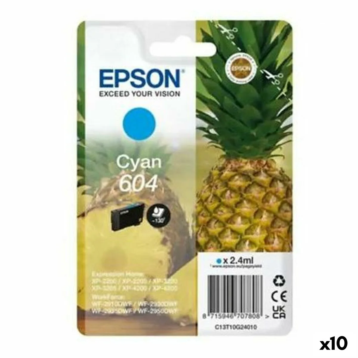 Cartouche d encre originale epson xp 2200 wf 2910dwf cyan 10 unites s843757015. Bienvenue dans la famille Diaytar. Ici, on ne parle pas de clients, mais de co-créateurs d'un quotidien meilleur.
