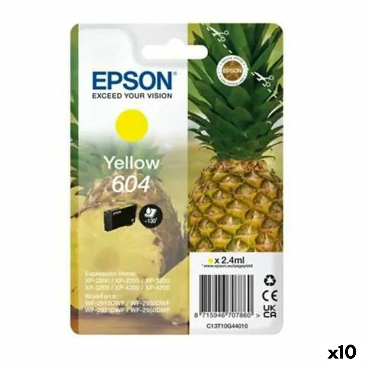 Cartouche d encre originale epson xp 2200 wf 2910dwf jaune noir 10 unites s843788929. Notre mission chez Diaytar : vous simplifier la vie en vous proposant les produits les plus ingénieux et les plus tendance du marché