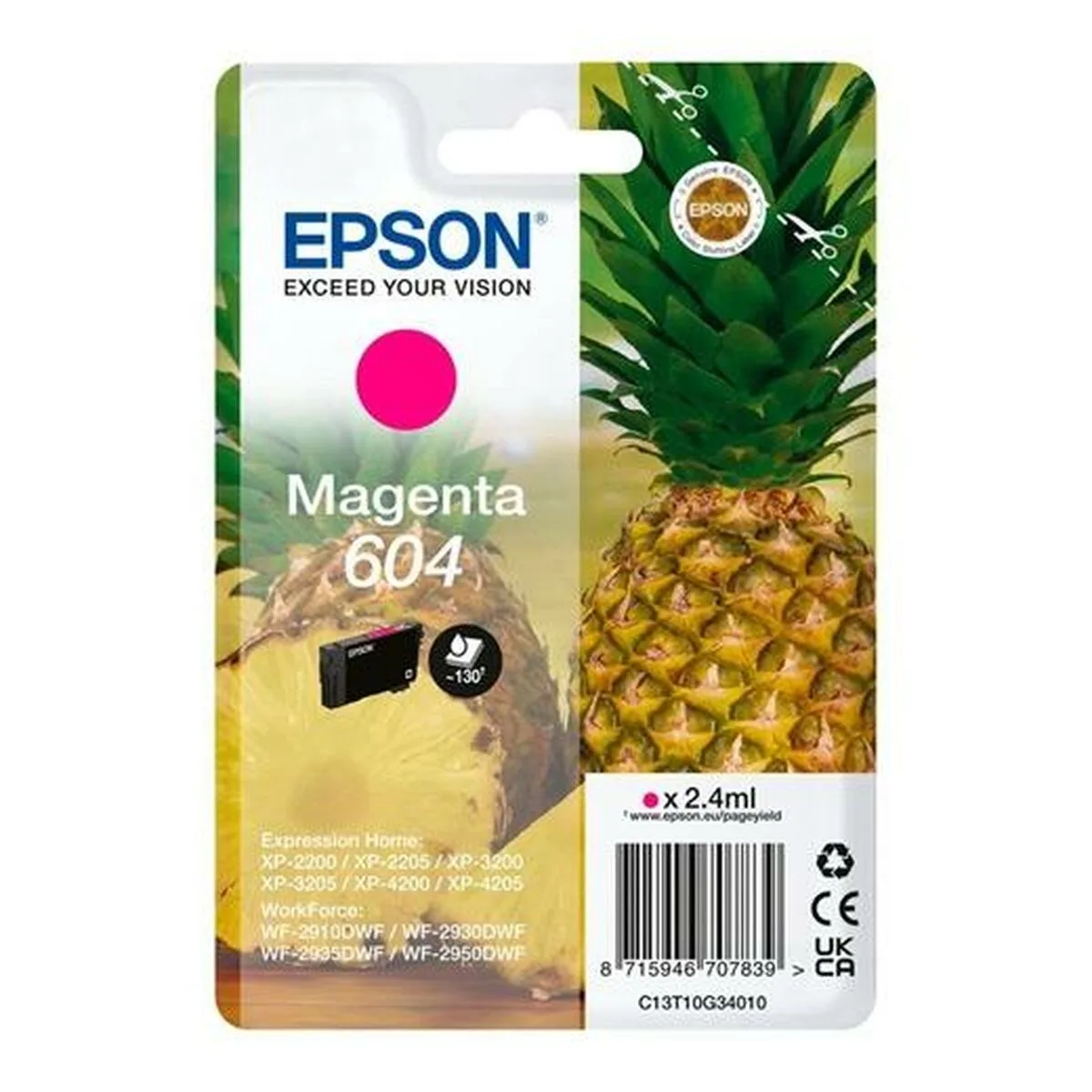 Cartouche d encre originale epson xp 2200 wf 2910dwf noir magenta 10 unites s843788853. Bienvenue chez Diaytar, où nous croyons que le meilleur produit est celui qui vous trouve, et non l'inverse.