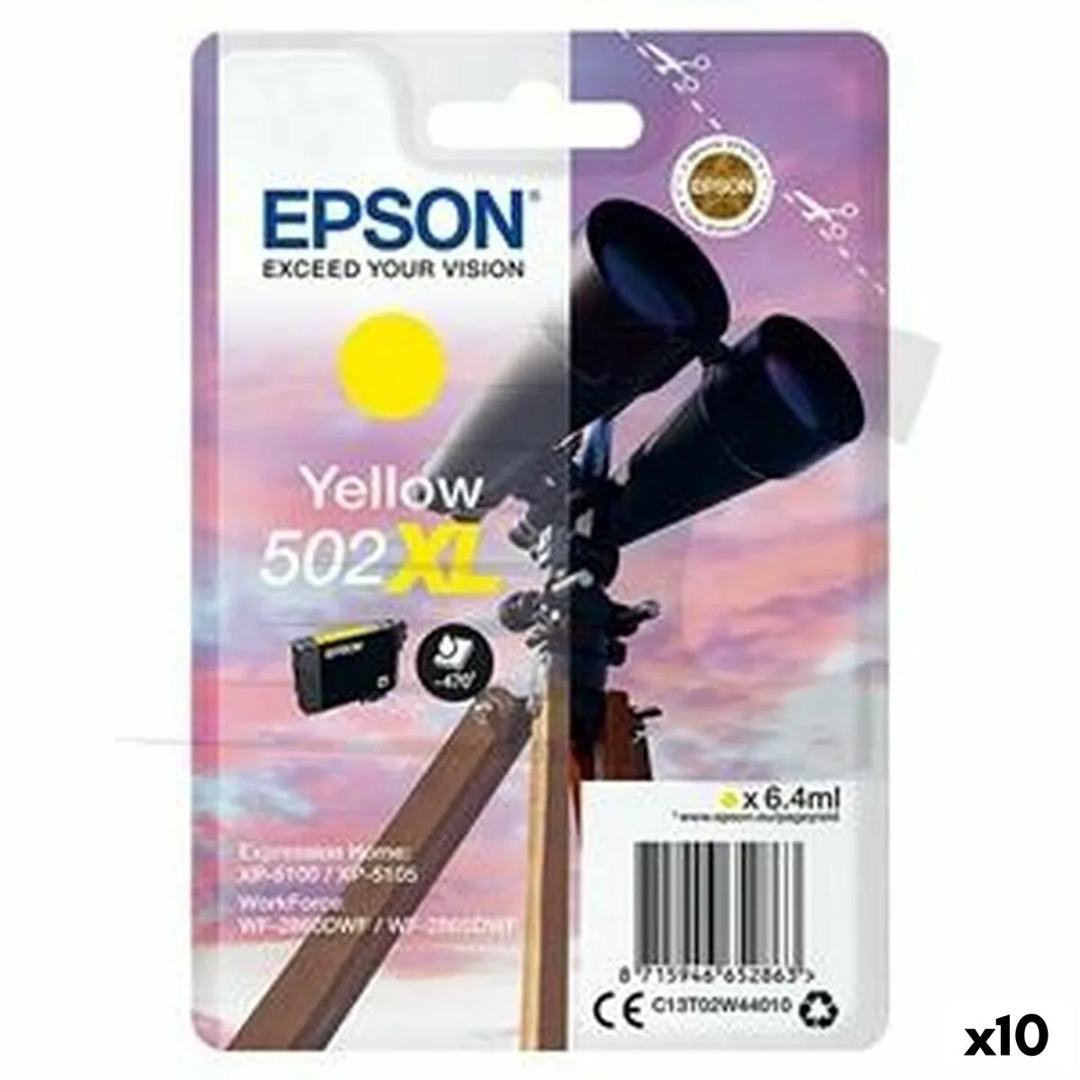 Cartouche d encre originale epson xp 5100 5105 wf2860dwf 2865dwf no 502xl jaune 10 unites s843833337. Bienvenue sur Diaytar, la plateforme qui a réussi le pari de rendre le shopping généraliste aussi excitant que la mode.