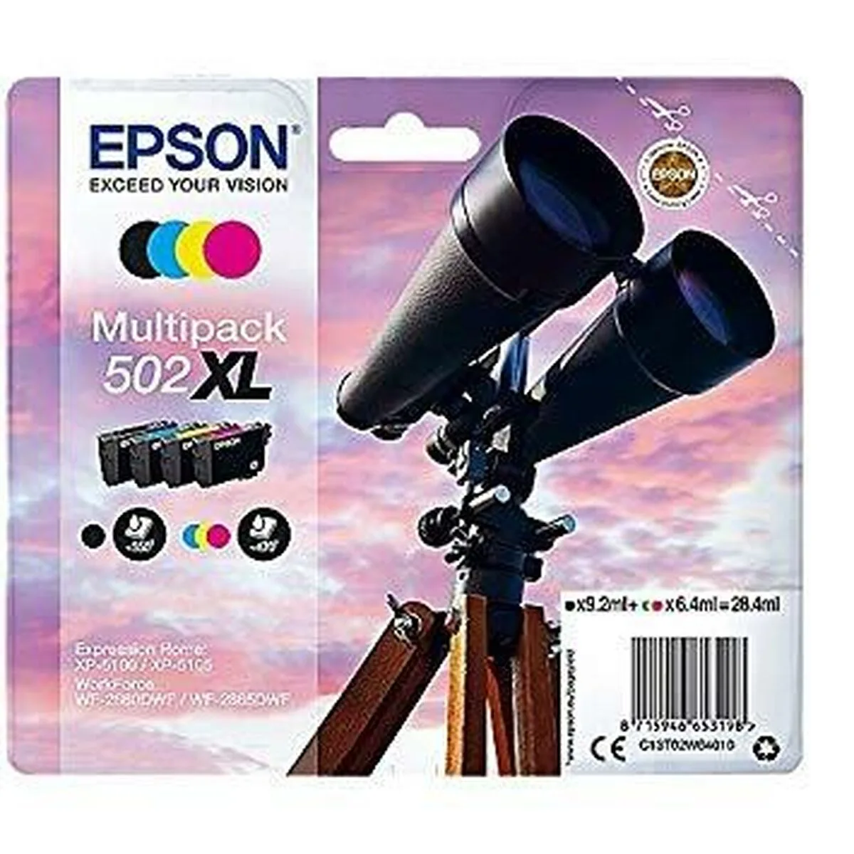 Cartouche d encre originale epson xp 5100 5105 wf2860dwf 2865dwf noir cyan magenta jaune 8 unites s843505850. Votre vie, simplifiée et stylisée par Diaytar et sa collection de produits essentiels et innovants
