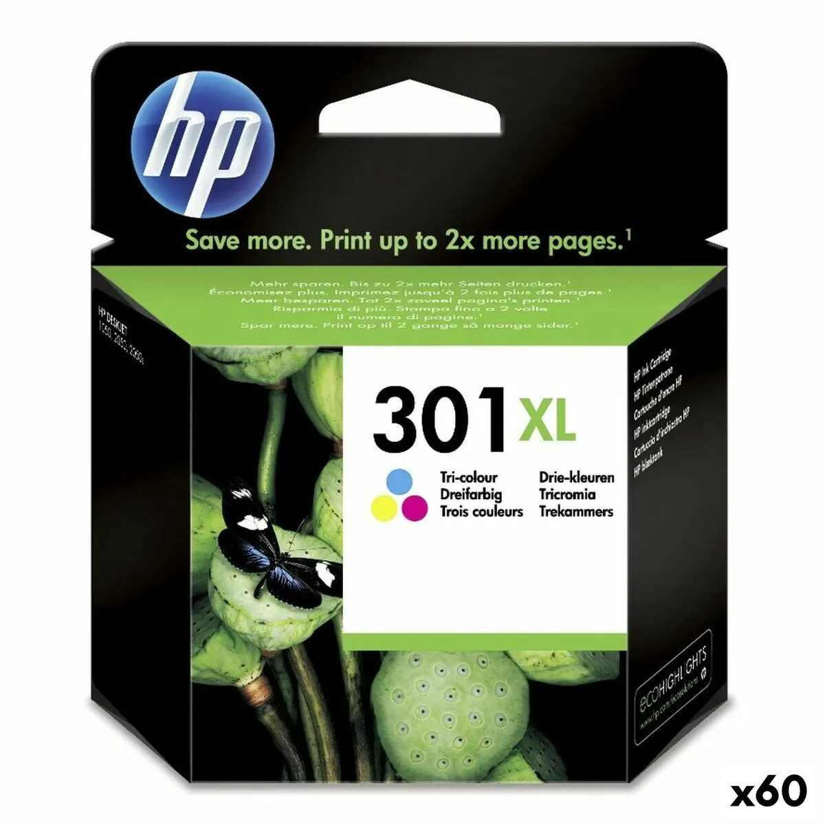 Cartouche d encre originale hp 301xl tricolore 60 unites s843415217. Diaytar, c'est le compagnon des visionnaires, de ceux qui achètent aujourd'hui les produits qui seront incontournables demain.