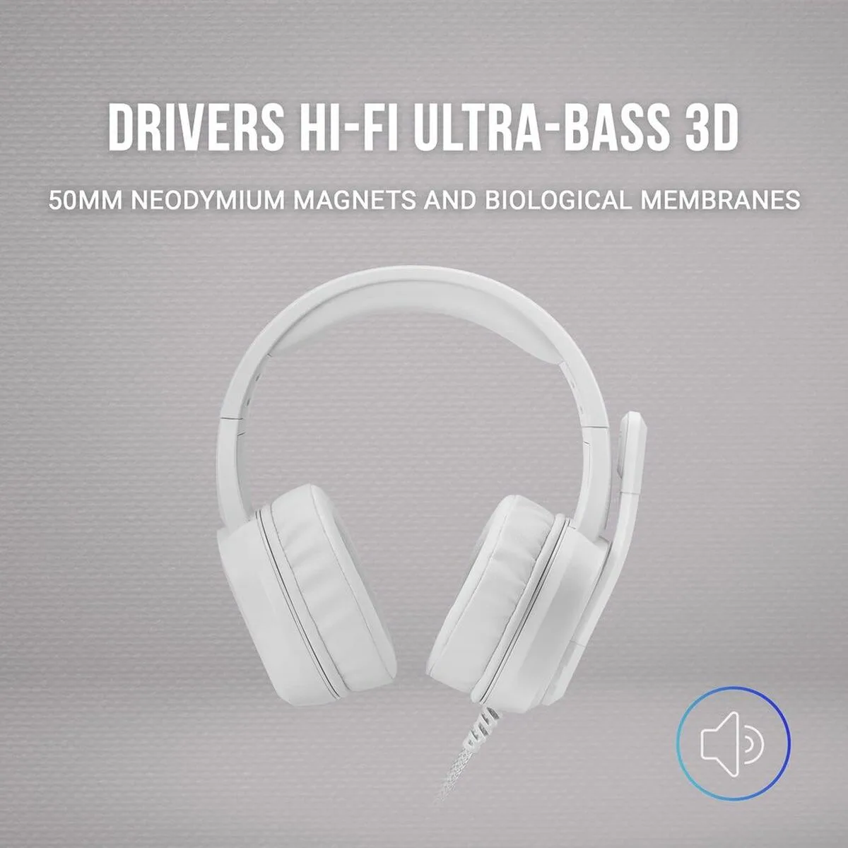 Casque avec microphone gaming mars gaming mh320w led rgb stereo gris s990709013. Diaytar, c'est la convergence entre votre style unique et notre sélection infinie de produits qui lui correspondent.