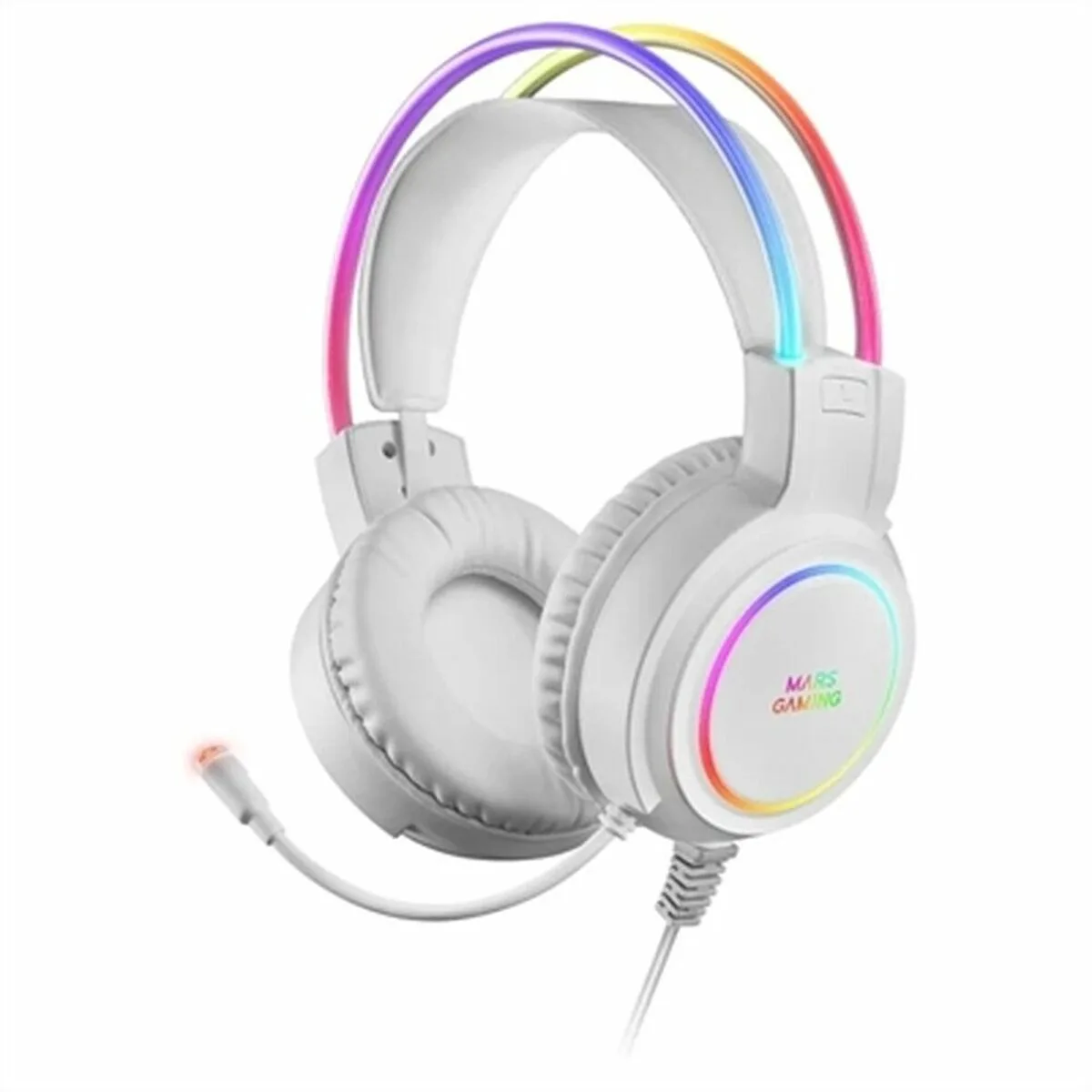 Casque avec microphone gaming mars gaming mhrgbw blanc s990709857. Notre équipe Diaytar parcourt le globe pour vous dénicher les produits généraux et électroniques les plus prometteurs