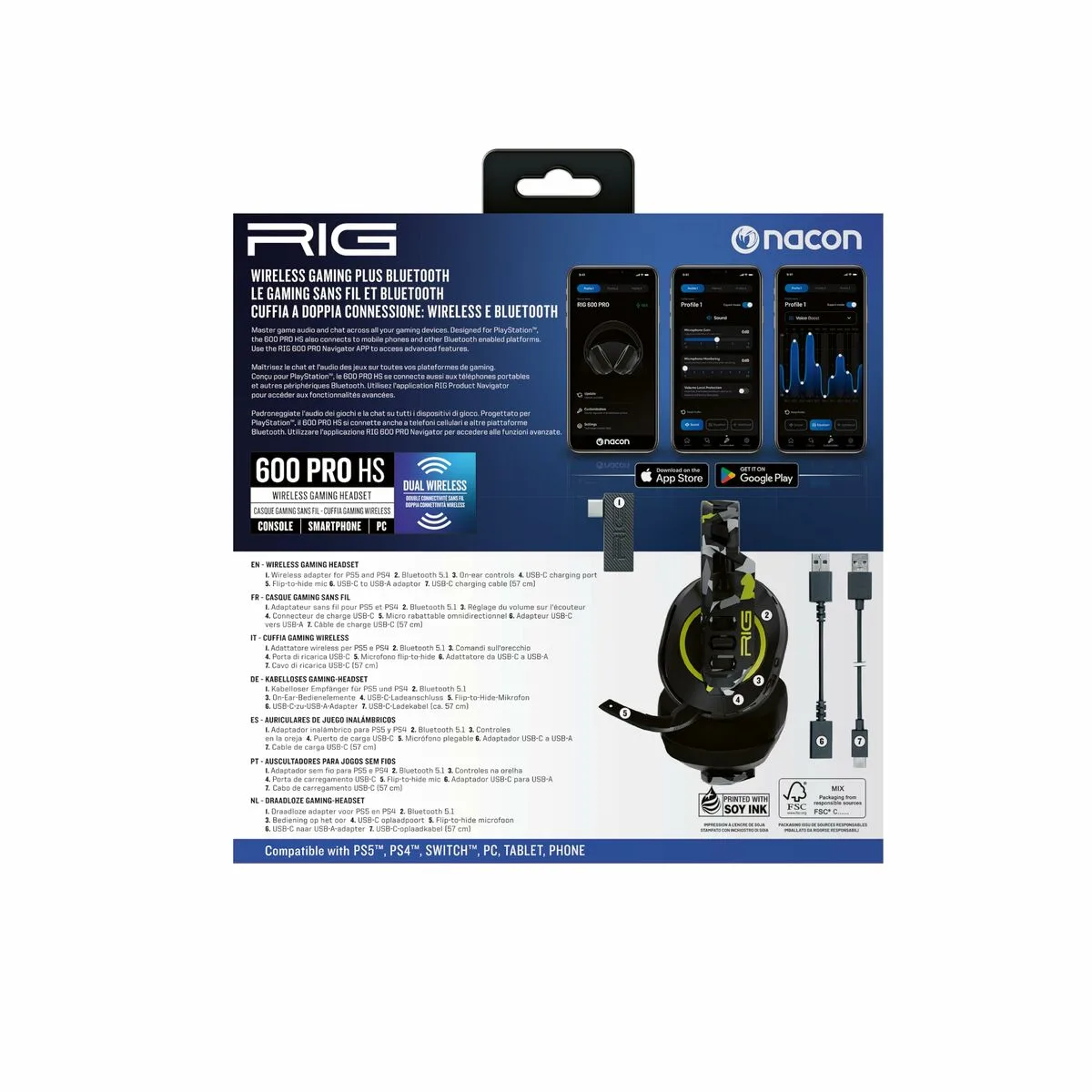 Casque nacon rig600prohsacid s5528870664. Notre philosophie Diaytar : vous offrir une plateforme unique où produits généraux, tendances et technologies convergent harmonieusement