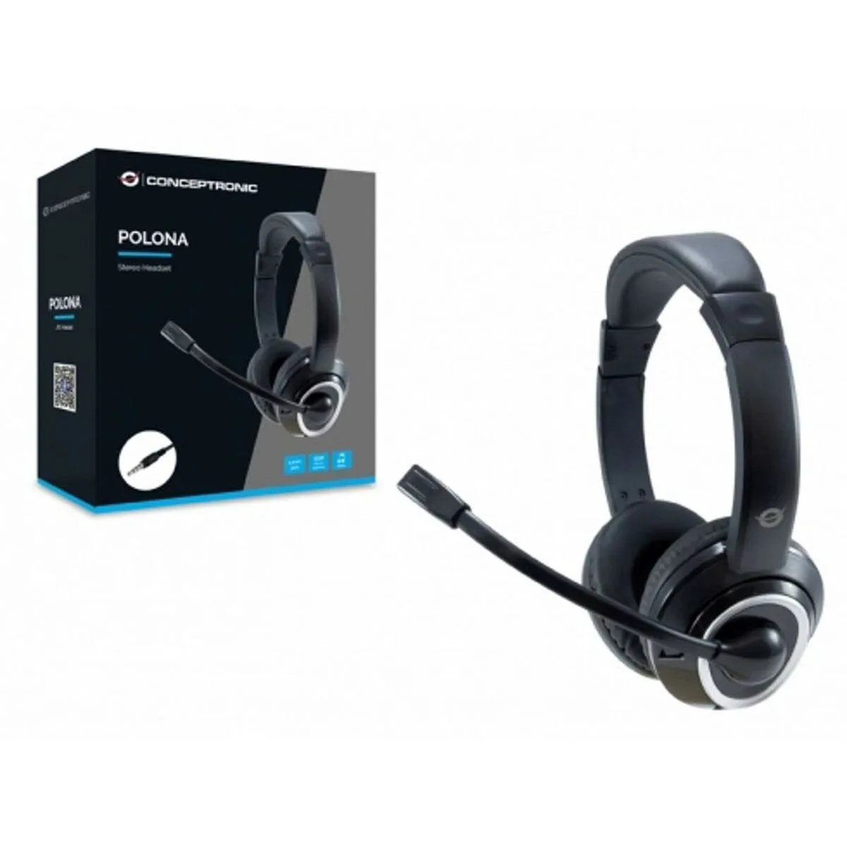 Casques avec microphone conceptronic polona02b noir s842590498. Diaytar incarne le nouveau visage du e-commerce : agile, éclectique et profondément ancré dans les tendances du moment