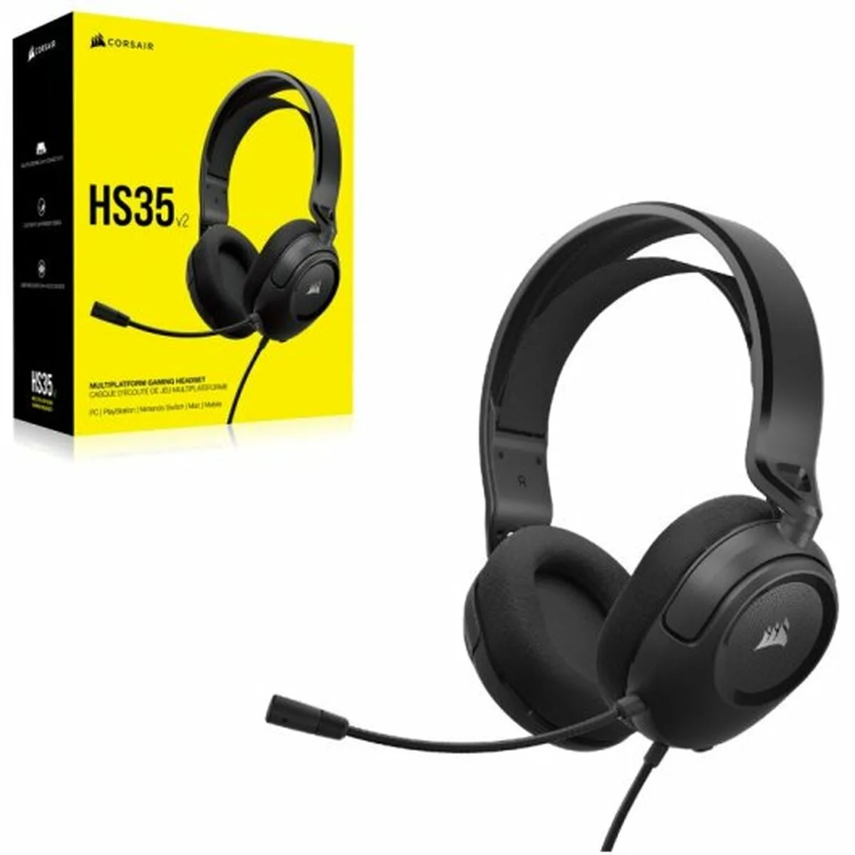 Casques avec microphone corsair hs35 v2 noir s783608140. Diaytar, c'est le point de rencontre entre les passionnés de belles technologies et les amateurs de décoration tendance