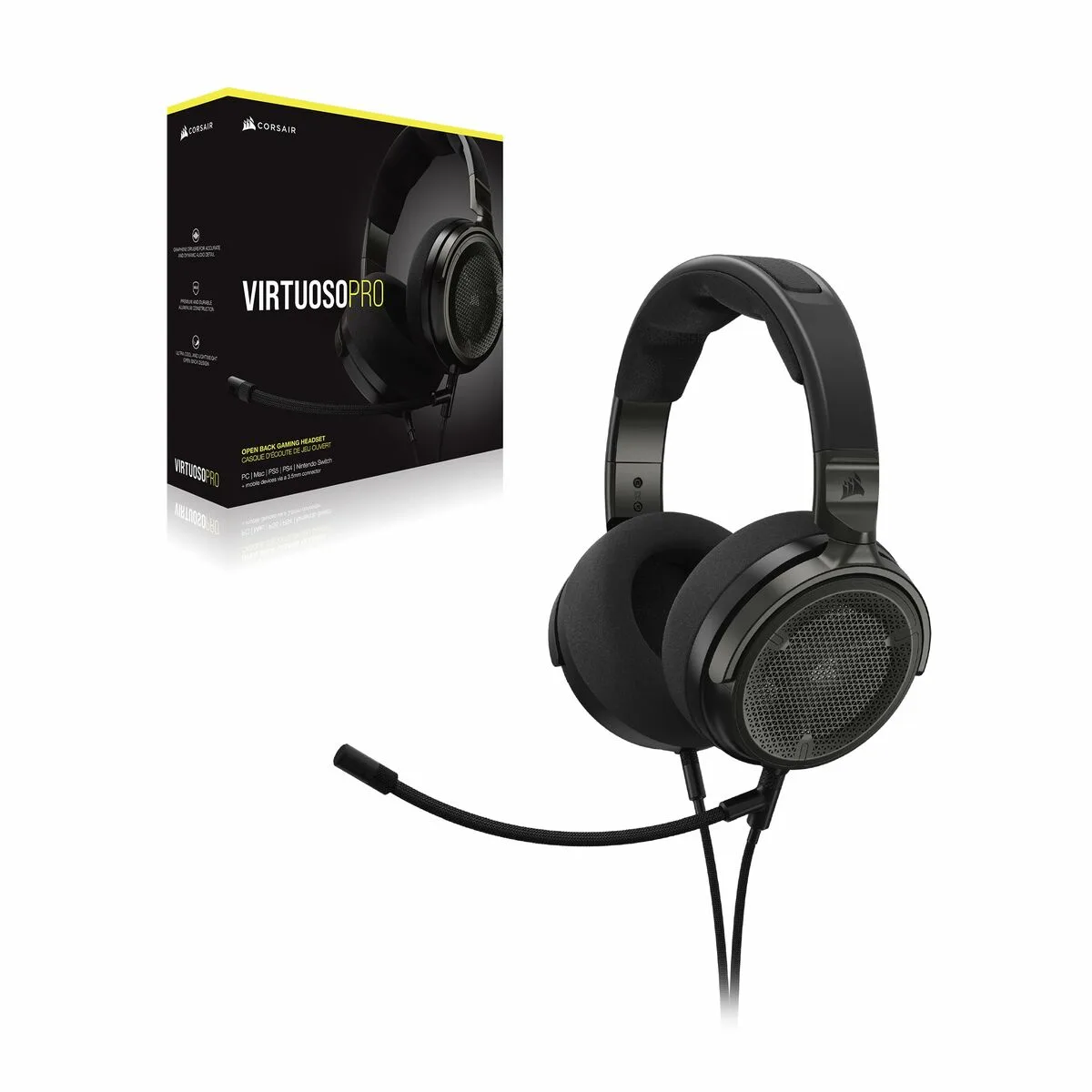 Casques avec microphone corsair noir s719845142. Bienvenue dans le futur du shopping. Diaytar utilise la data pour anticiper vos besoins, mais garde la magie de la surprise.